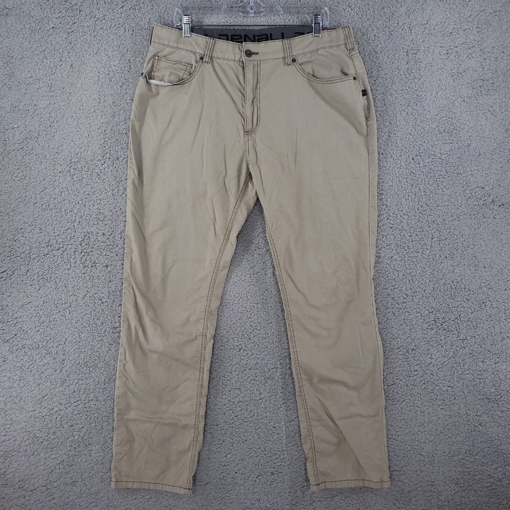 Denali Pants Mens 34x30 Stretch Casual Lightweight Gray Hiking Outdoors Pristine